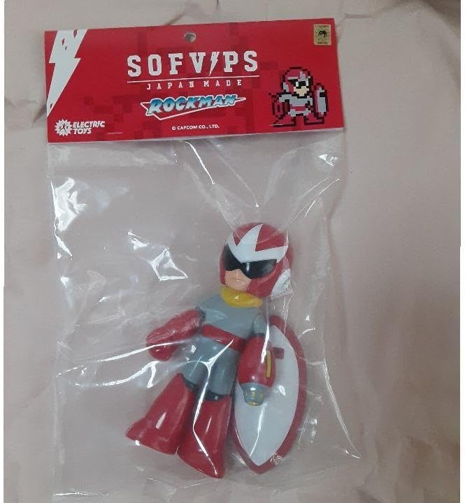 SOFVIPS ブルース ロックマン ELECTRIC TOYS ソフビ Amazon.co.jp: 3体セット SOFVIPS ソフビ ロックマン カットマン
